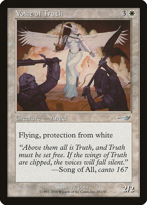 Voice of Truth (NEM) (Foil) (#25)