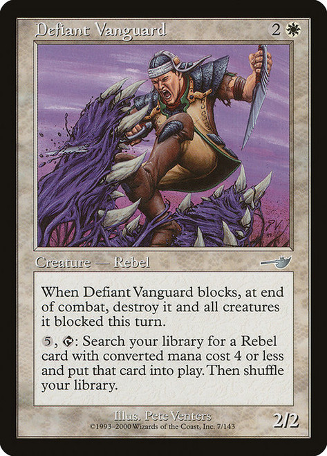 Defiant Vanguard (NEM) (Foil) (#7)