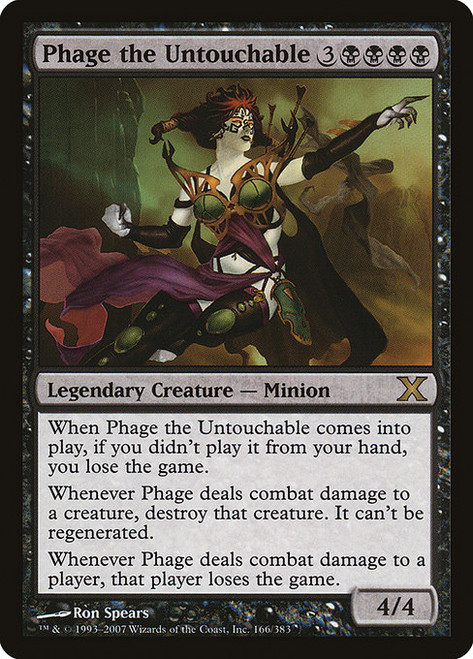 Phage the Untouchable (10E) (Foil) (#166)