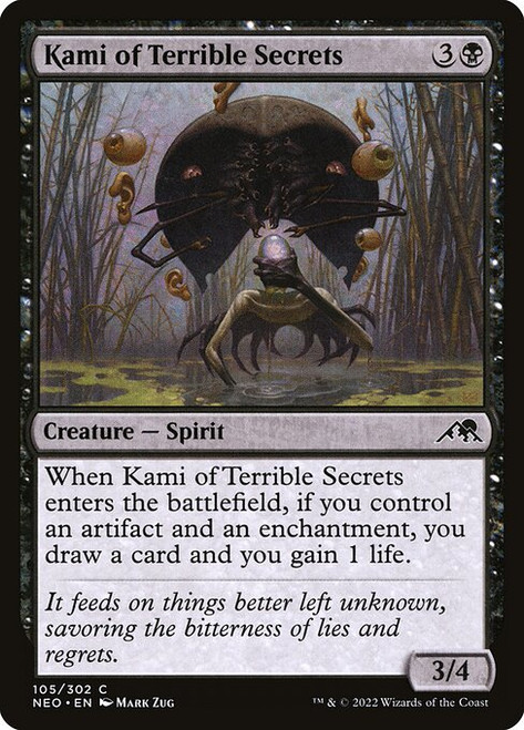 Kami of Terrible Secrets (NEO) (Foil) (#105)