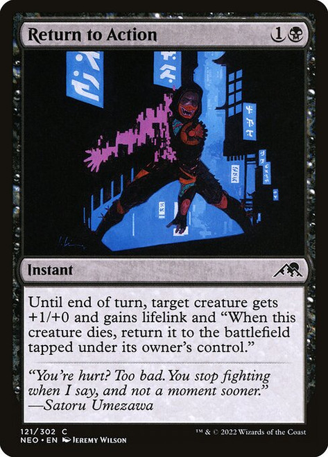 Return to Action (NEO) (Foil) (#121)