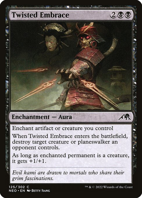 Twisted Embrace (NEO) (Foil) (#125)