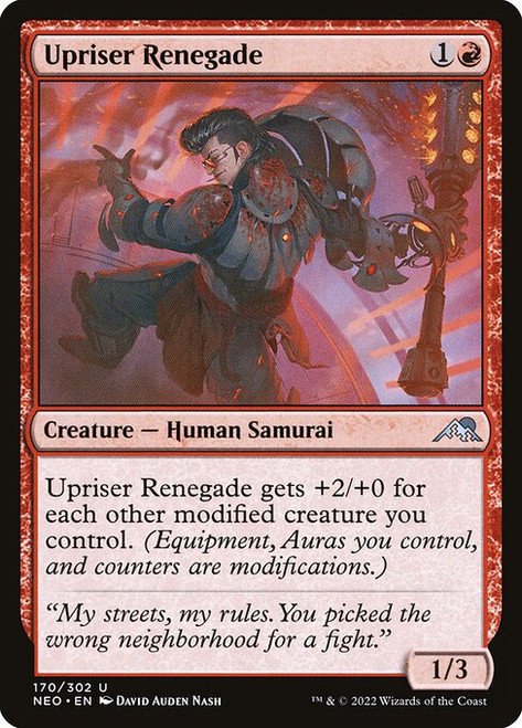 Upriser Renegade (NEO) (Foil) (#170)