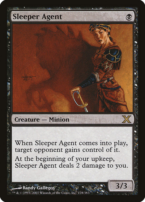 Sleeper Agent (10E) (Foil) (#178)