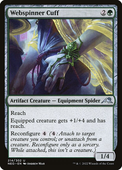Webspinner Cuff (NEO) (Foil) (#214)