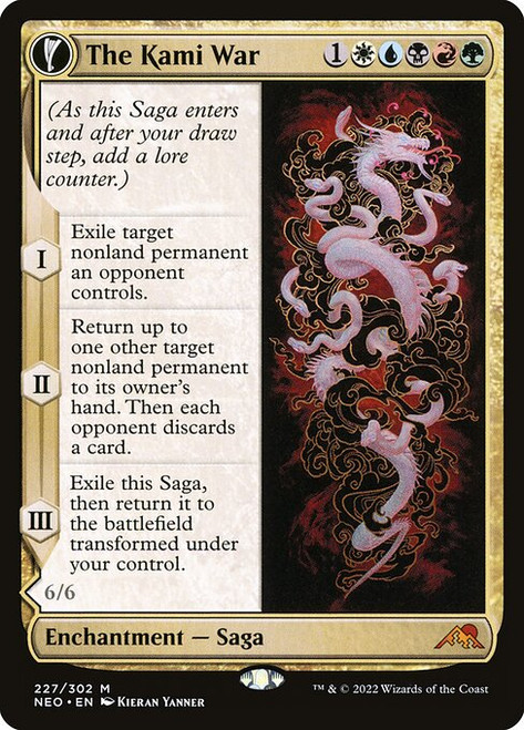 The Kami War // O-Kagachi Made Manifest (NEO) (Foil) (#227)