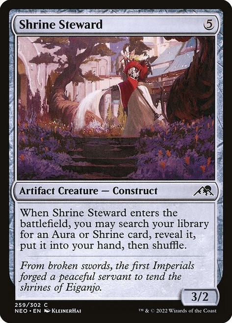 Shrine Steward (NEO) (Foil) (#259)