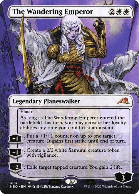 The Wandering Emperor (NEO) (Foil) (Borderless) (#303)