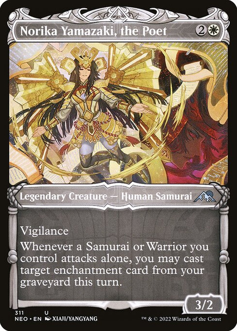 Norika Yamazaki, the Poet (NEO) (Foil) (Showcase) (#311)