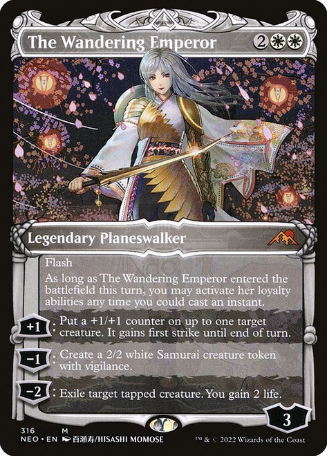 The Wandering Emperor (NEO) (Foil) (Showcase) (#316)