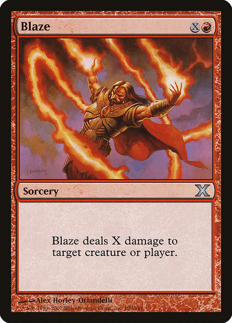 Blaze (10E) (Foil) (#190)