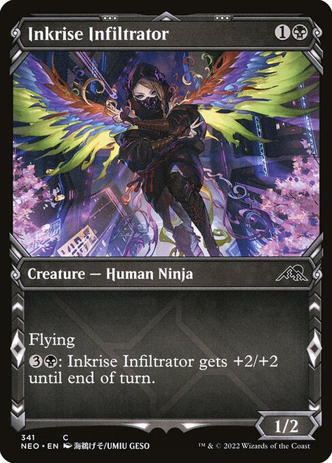 Inkrise Infiltrator (NEO) (Foil) (Showcase) (#341)