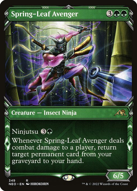 Spring-Leaf Avenger (NEO) (Foil) (Showcase) (#349)