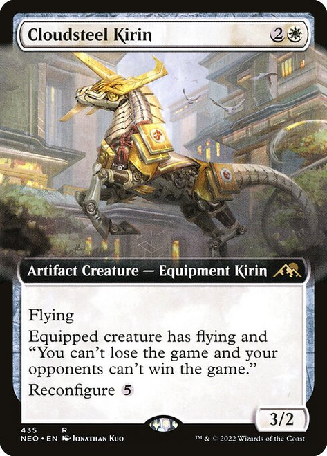Cloudsteel Kirin (NEO) (Foil) (Extended Art) (#435)