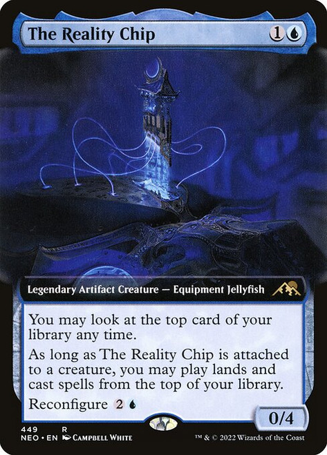 The Reality Chip (NEO) (Foil) (Extended Art) (#449)