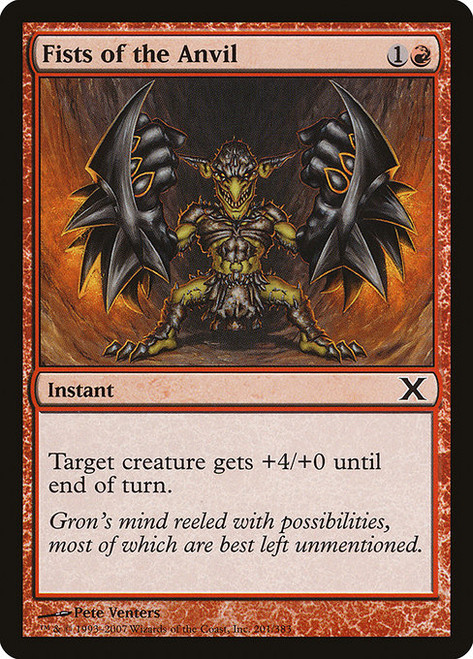 Fists of the Anvil (10E) (#201)