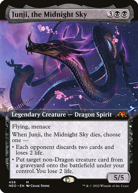 Junji, the Midnight Sky (NEO) (Foil) (Extended Art) (#456)