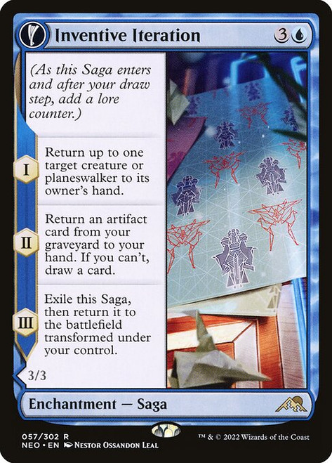Inventive Iteration // Living Breakthrough (NEO) (Foil) (#57)