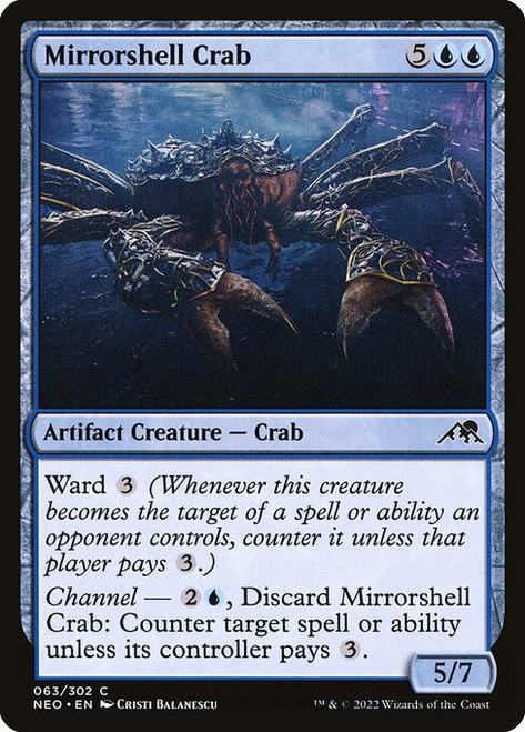Mirrorshell Crab (NEO) (Foil) (#63)