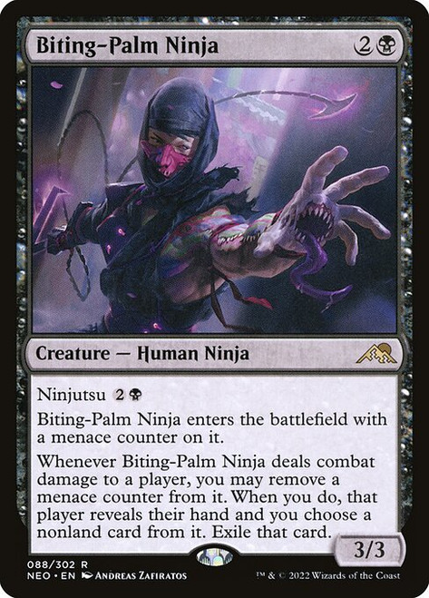 Biting-Palm Ninja (NEO) (Foil) (#88)