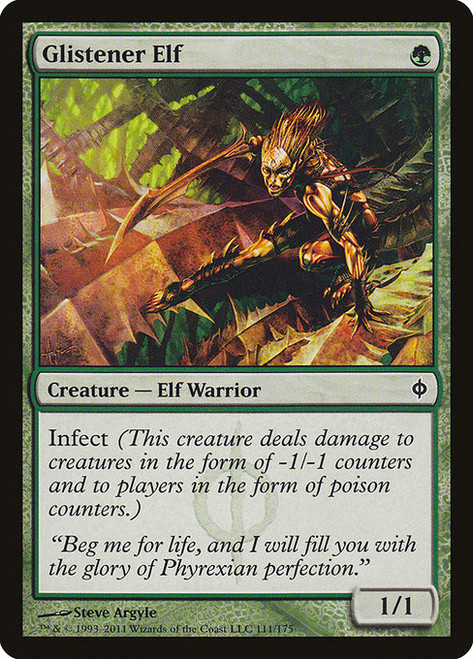 Glistener Elf (NPH) (Foil) (#111)
