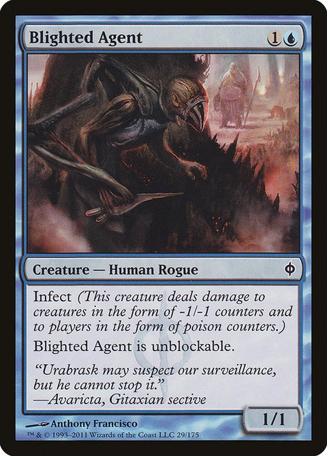 Blighted Agent (NPH) (Foil) (#29)