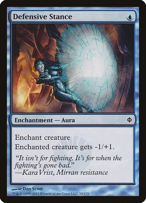 Defensive Stance (NPH) (Foil) (#34)