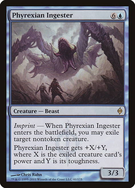 Phyrexian Ingester (NPH) (Foil) (#41)