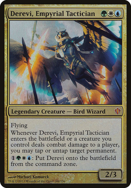 Derevi, Empyrial Tactician (OC13) (Foil) (#186)
