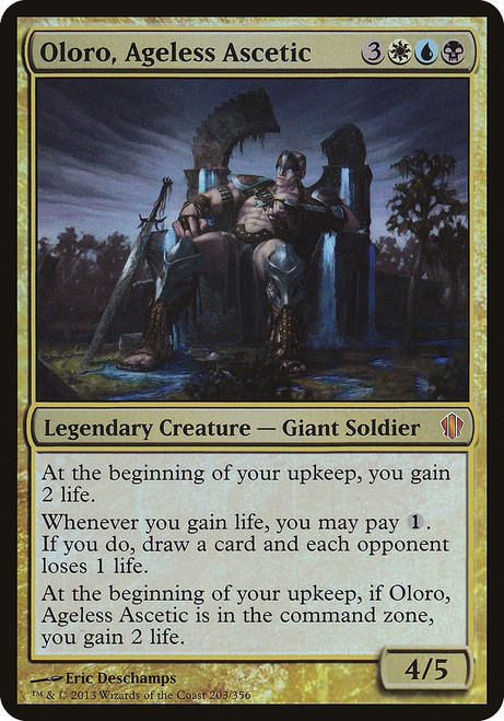Oloro, Ageless Ascetic (OC13) (Foil) (#203)