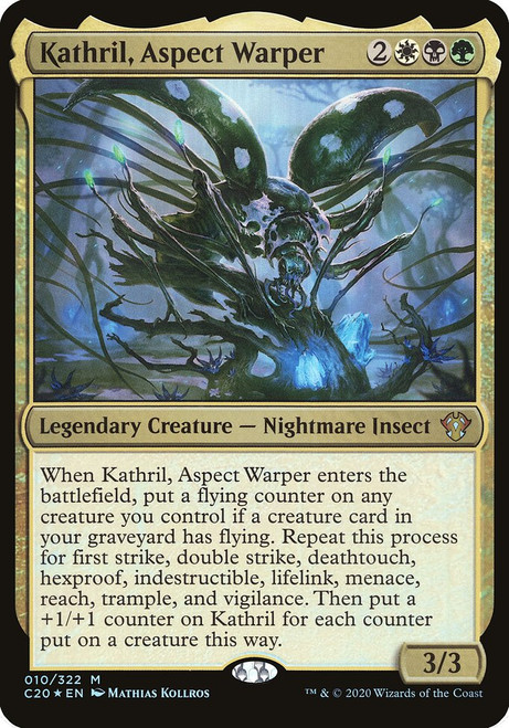 Kathril, Aspect Warper (OC20) (Foil) (#10)