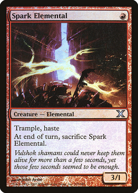 Spark Elemental (10E) (Foil) (#237★)