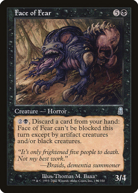 Face of Fear (ODY) (Foil) (#134)