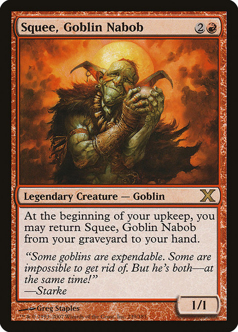 Squee, Goblin Nabob (10E) (Foil) (#239)