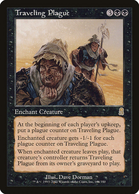 Traveling Plague (ODY) (Foil) (#166)