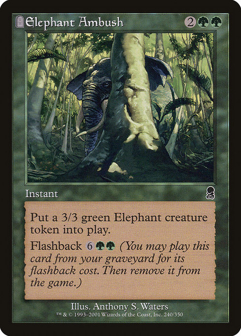 Elephant Ambush (ODY) (Foil) (#240)