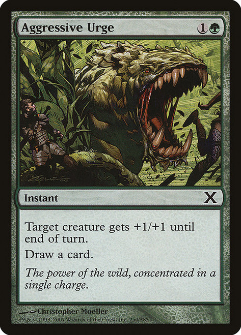 Aggressive Urge (10E) (Foil) (#250)
