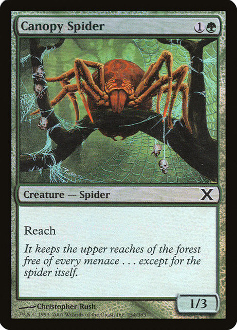 Canopy Spider (10E) (Foil) (#254★)
