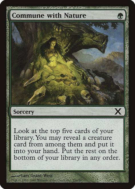 Commune with Nature (10E) (Foil) (#256)