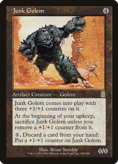 Junk Golem (ODY) (Foil) (#300)