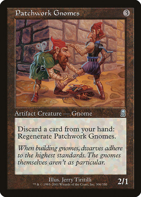 Patchwork Gnomes (ODY) (Foil) (#306)