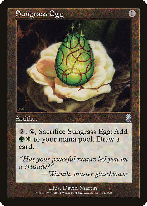 Sungrass Egg (ODY) (Foil) (#311)