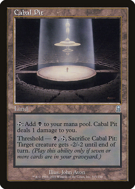 Cabal Pit (ODY) (Foil) (#315)