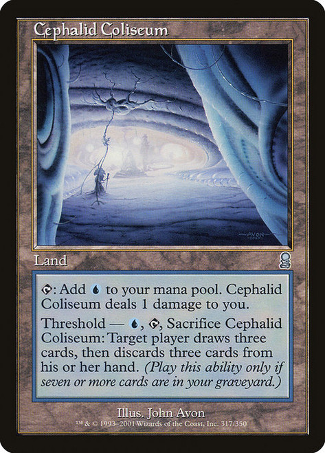 Cephalid Coliseum (ODY) (Foil) (#317)