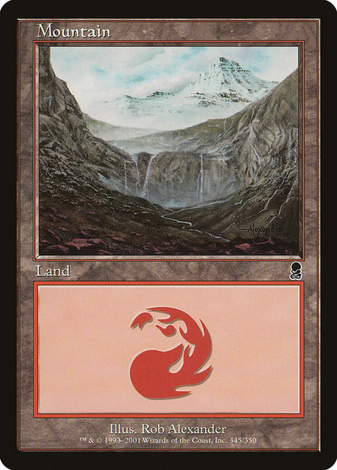 Mountain (ODY) (Foil) (#345)