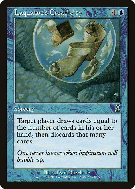 Laquatus's Creativity (ODY) (Foil) (#88)