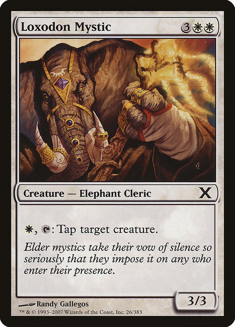 Loxodon Mystic (10E) (Foil) (#26)