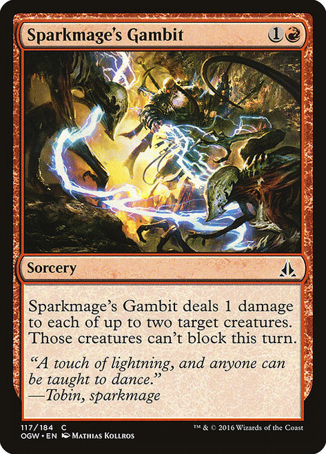 Sparkmage's Gambit (OGW) (Foil) (#117)
