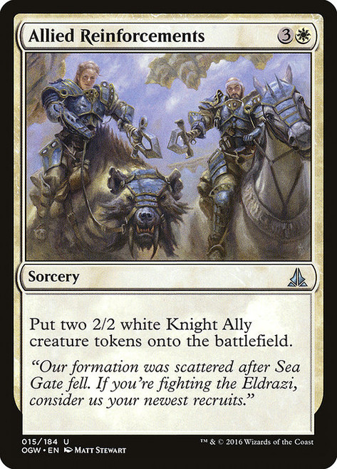 Allied Reinforcements (OGW) (Foil) (#15)