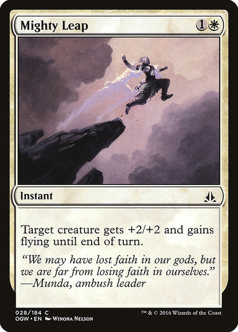 Mighty Leap (OGW) (Foil) (#28)
